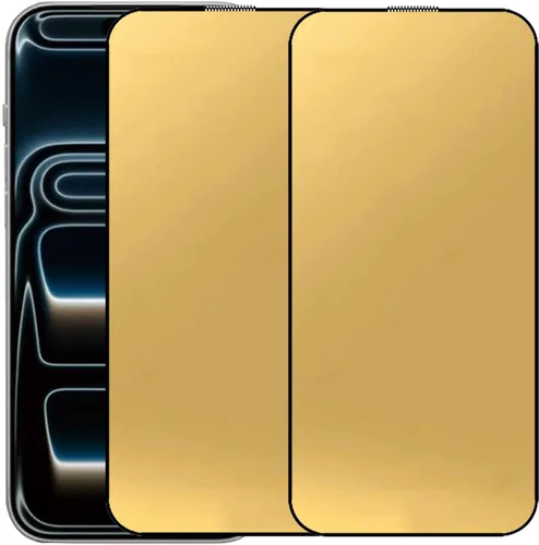 Miniatura 16 de Película protectora de pantalla de espejo de vidrio templado antiazul para iPhone 14 Pro Max, 6.7 pulgadas, dureza 9H, antiarañazos, cubierta