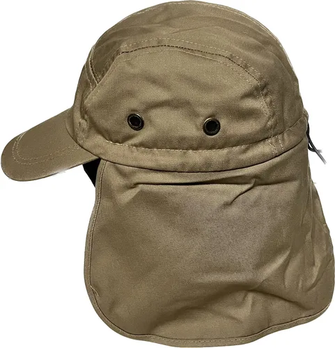 Miniatura 9 de Mrlahat Gorra de pesca ajustable al aire libre con solapa larga para orejas y cuello, unisex