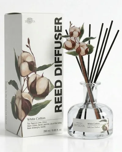 Miniatura 20 de Juego de Difusor de Varillas, Difusor Aromático Perfumado con Varillas, Difusor de Varillas de Fragancia para el Hogar para Decoración de Estantes