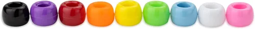 Miniatura 5 de Hygloss Productos Cubo O'Beads Class Economy 1000 poni de barril, 0.236x0.354 in, 1,000 piezas, Multi