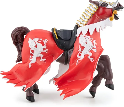 Miniatura 4 de Caballo del Rey Dragón Rojo por Papo