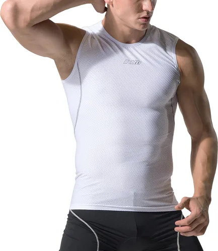 Miniatura 2 de bpbtti Ropa interior sin mangas de alta absorción para hombre, ropa interior de secado rápido, chaleco ligero deportivo sin mangas