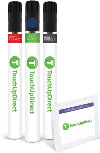 Miniatura 123 de TouchUpDirect 650/9650 Cirrus White - Aerosol de pintura de retoque compatible con Mercedes-Benz Exact Match - Kit esencial Cirrus Blanco