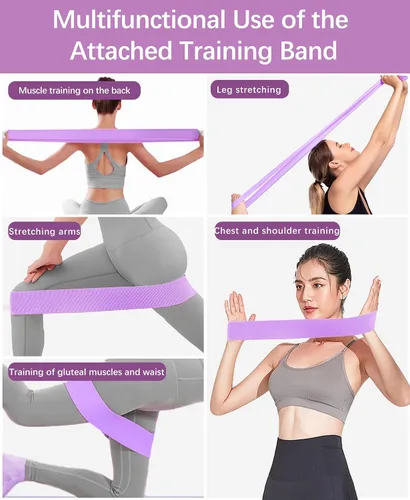 Miniatura 8 de Pelvic Floor Exercise Device with 35-49 lb Resistance, Kegel and Inner Thigh Muscle Trainer, Home Workout Equipment for Postpartum Recovery, Women &
