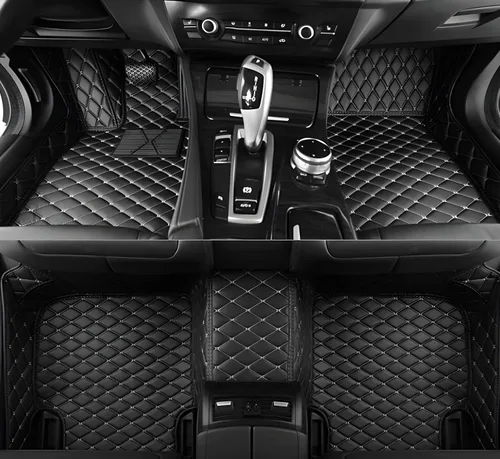 Miniatura 15 de Alfombrillas de Piso de Automóvil de Ajuste Personalizado por SARAHS - Cuero PU Impermeable de Cobertura Completa para la Mayoría de Automóviles