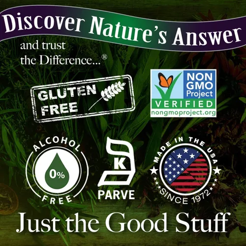 Miniatura 4 de Nature's Answer Extracto de raíz de valeriana de 2 onzas, sin alcohol, sin gluten, kosher, sin OMG, fabricado en Estados Unidos, apoyo calmante