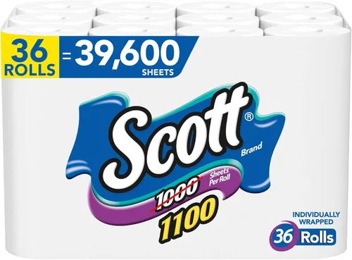 Miniatura 8 de Scott Essential Jumbo Roll JR. Papel higiénico sin núcleo (07006), 2 capas, blanco, con dispensador de papel higiénico Scott Pro Jumbo Roll (JRT)