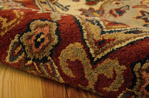 Miniatura 5 de Nourison Home India House - Alfombra multicolor de 5 x 8 pies, fácil de limpiar, no se desprende, para dormitorio, sala de estar, comedor, cocina