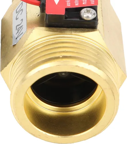 Miniatura 3 de Eujgoov Sensor de agua YF?B10 G1in rosca macho latón efecto Hall contador de flujo líquido para calentadores de agua, DC24V 2 ~ 50L/MIN