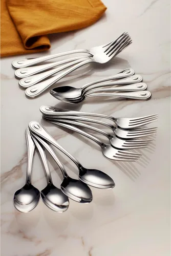 Miniatura 3 de Lenox 894745 French Perle - Tenedores de ensalada, juego de 4