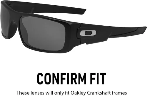 Miniatura 3 de IKON LENSES Replacement Lenses For Oakley Crankshaft (Polarized) - Compatible With Oakley Crankshaft Sunglasses