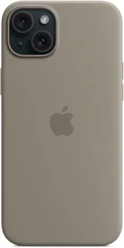 Miniatura 5 de Apple - Funda de silicona con MagSafe para iPhone 15 Plus - Arcilla