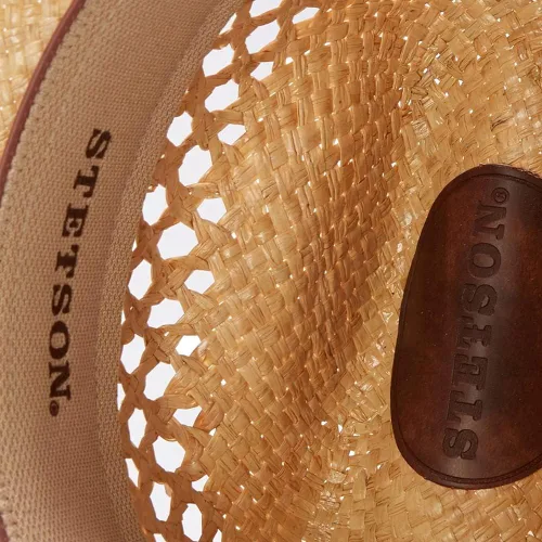 Miniatura 5 de Stetson Big River - Sombrero de vaquero de paja moldeable