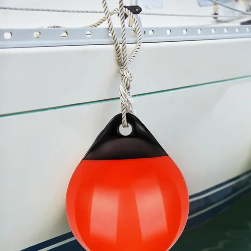 Miniatura 6 de Par de boyas de amarre de lanchas, de vinilo inflable de grado marino, bola de defensas de lancha, parachoques de barco para acoplamiento