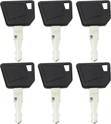 Llaves de encendido 14607 701 45501 14707 14603 5755124 8035807 de repuesto para J-CB 3CX Bo-mag Dynapac Te-rex Vibromax Bob-cat New Ho-lland Vo-lvo