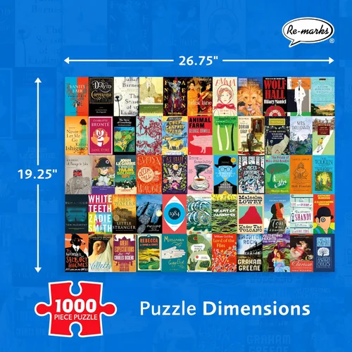 Miniatura 3 de Re-marks British Classics - Rompecabezas literario de 1000 piezas para todas las edades
