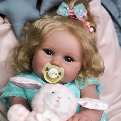 Miniatura 3 de JIZHI Muñecas Realistas de Bebé Reborn - 20 Pulgadas con Sensación Realista de Recién Nacido Adorables y Juguetonas Muñecas de Bebé de la Vida Real