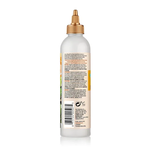 Miniatura 2 de Creme of Nature Pure Honey Scalp Refresh - Tratamiento de limpieza para el cuero cabelludo, fórmula sin enjuague con aloe, menta y miel, disuelve
