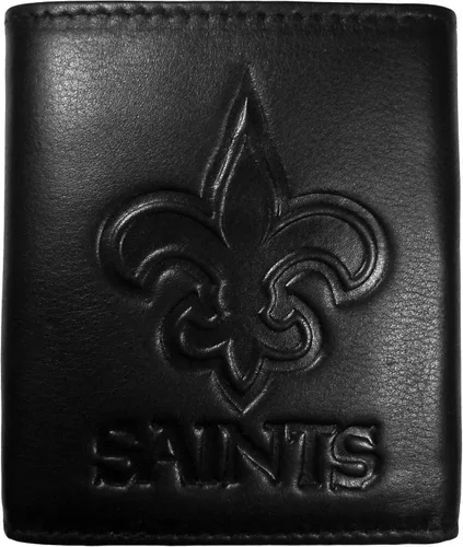 Miniatura 4 de Siskiyou Sports NFL unisex Embossed Leather Tri-fold Wallet