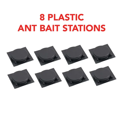 Miniatura 3 de Ortho Home Defense Estaciones de Cebo para Hormigas, Matador de Hormigas para Exteriores e Interiores, 8 Estaciones de Plástico con 4 Atrayentes a