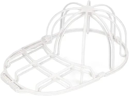 Miniatura 3 de Magik 4-8 piezas de marco de plástico resistente jaula de béisbol tapa de béisbol limpiador soporte protector (4, blanco)
