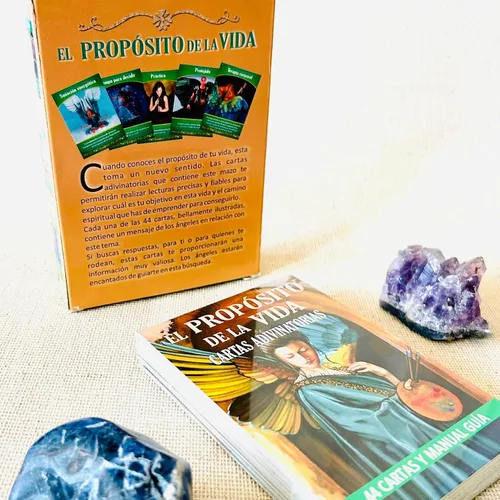 Miniatura 3 de Cartas Oraculo Proposito de la vida en español, Edición en español, principiante amigable, familiar, Propósito de la vida oráculo