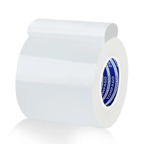 Miniatura 7 de ZOMPAGO Cinta adhesiva negra de alta resistencia, 1.8 pulgadas x 164 pies, fuerte adhesivo impermeable y resistente a los rayos UV, sin residuos