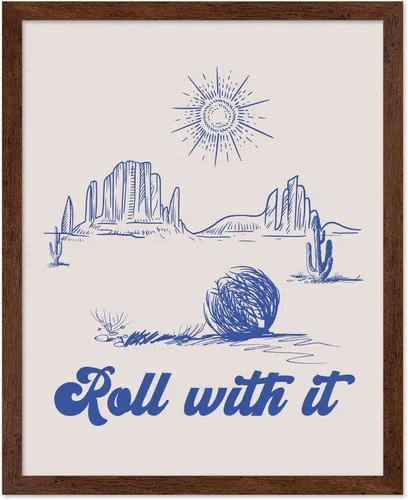 Miniatura 10 de Poster Master Póster de You've Yeed Your Last Haw, estampado retro de vaquero azul, arte occidental, arte moderno, arte del salvaje oeste, regalo