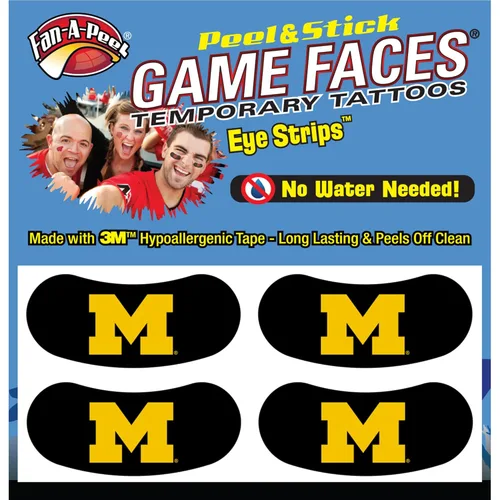 Miniatura 232 de Fan-A-Peel Tatuajes temporales sin agua del estado de Florida, hipoalergénicos, para despegar y pegar, tatuajes temporales impermeables, con Florida