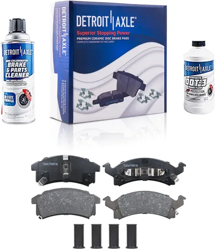 Miniatura 14 de Detroit Axle - Pastillas de Freno Delantero para Nissan Altima Maxima Sentra 350Z Cube Juke Versa INFINITI G20 G35 I30 I35 Suzuki SX4, Pastillas