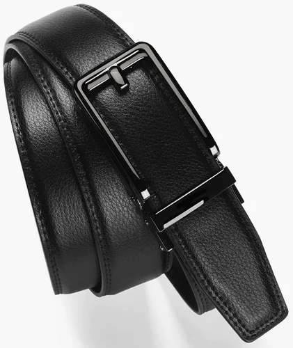 Miniatura 5 de CHAOREN Cinturones Click para hombre – Cinturón de trinquete para hombre de 1 3/8 pulgadas para pantalones de vestir – Compañero perfecto