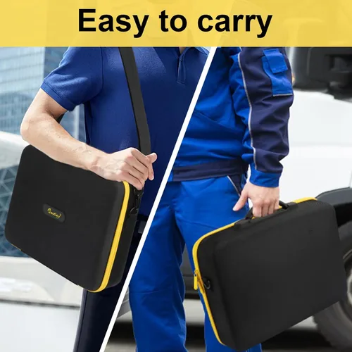 Miniatura 7 de Estuche extra grande para almacenamiento de baterías compatible con Dewalt 20V 60V 12V 18V Max y cargador, caja de transporte