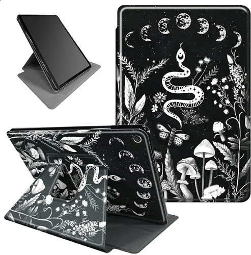 Miniatura 72 de Funda para iPad mini 6 para iPad mini 6ª generación 8.3 pulgadas 2021 360 grados giratorio soporte ligero cubierta inteligente protectora