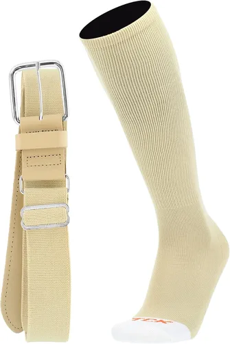 Miniatura 14 de MadSportsStuff - Combo de calcetines y cinturón de sóftbol o béisbol, tallas profesionales para jóvenes y adultos