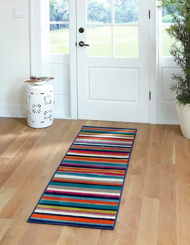 Miniatura 13 de Unique Loom Azalea Collection - Alfombra Glenn (Runner 2' 0" x 6' 0", amarillo/beige)