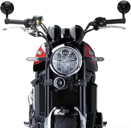 FENRIR Espejo de motocicleta con adaptador para Z900RS Z650RS Vulcan S Eliminator ZRX1100 ZRX1200 Z400 Z500 Z750 Z800 Z900 Z1000 ZH2 Ninja400