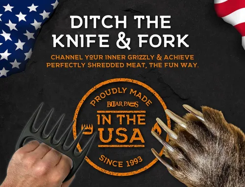 Miniatura 4 de Bear Paws Garras de carne – Las garras trituradoras de carne originales para cerdo desmenuzado, fabricadas en Estados Unidos. Levanta, tritura, tira