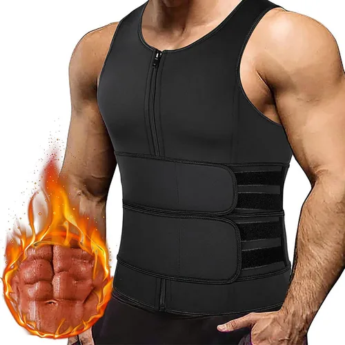Miniatura 4 de Chaleco de sauna adelgazante, Camiseta deportiva sin mangas, Fajas Reductoras Sportswear