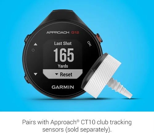 Miniatura 6 de Garmin Approach G12, GPS de golf con clip y telémetro, más de 42,000 campos precargados, 010-02555-00