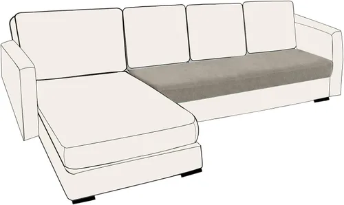 Miniatura 23 de UNBBRRL Fundas de cojín de asiento para sofá, elásticas, funda de cojín individual para sofá, fundas de cojín para sofá, fundas de héroe protegen