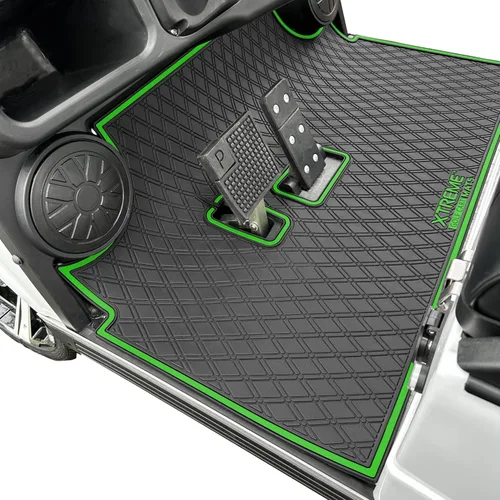 Miniatura 12 de Alfombrilla de goma compatible con modelos Evolution Classic Plus/Pro, Forester, Turfman (17-22) de carrito de golf Protección de revestimiento