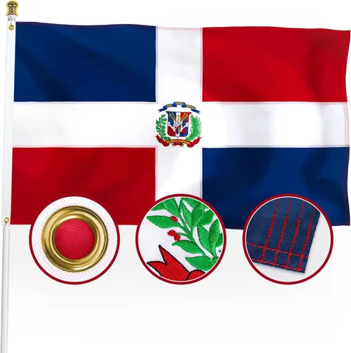 Miniatura 16 de XIFAN Bandera de Cuba Premium de 3 x 5 pies, para exteriores, grande, de doble cara, resistente, nailon 210D, estrella bordada, bandera de país