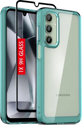 Miniatura 14 de Funda para teléfono Samsung Galaxy-A15-5G: Cubierta de teléfono a prueba de golpes de grado militar con protector de pantalla de vidrio templado