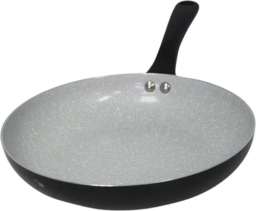 Miniatura 13 de IMUSA Sartén antiadherente de cerámica Premier de 8" con mango de tacto fresco, negro mate