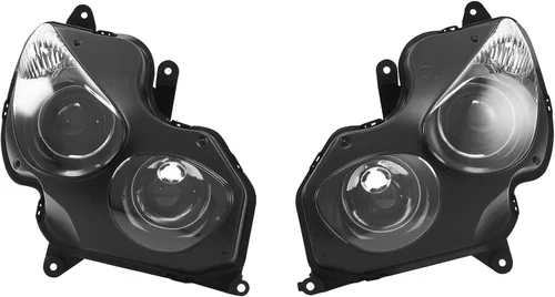 TCT-MOTORPARTS Conjunto de faros delanteros para Kawasaki Ninja ZX14R ZX-14R ZZR 1400 2006-2011