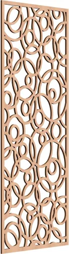 Miniatura 67 de Latrobe Paneles de pared decorativos de madera con calado, 9 3/8 pulgadas de ancho x 24 3/8 pulgadas de alto x 3/8 de alto, roble rojo rojo (Red Oak)