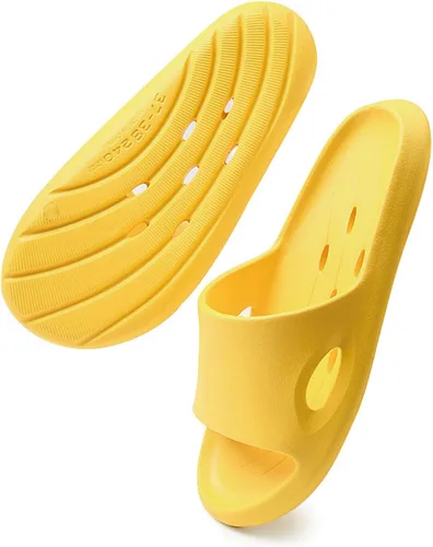 Newbuty Zapatos de ducha para hombre, sandalias de baño antideslizantes para dormitorio universitario, artículos esenciales para la ducha, sandalias