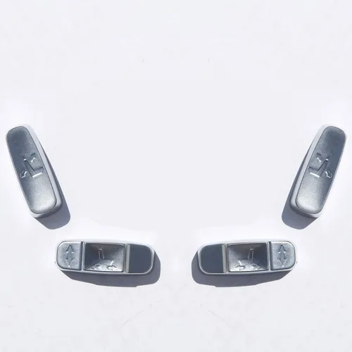 Miniatura 6 de YIWANG 4 piezas de accesorios de cubierta de botón de ajuste de asiento para Land Rover Range Rover Sport, Evoque, RangeRover Vogue 2016-2019