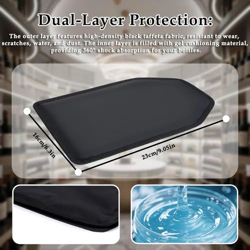 Miniatura 2 de Funda enfriadora de gel para botella de vino, enfriador de congelador, de larga duración, mantiene el vino fresco y frío, para botellas de vino