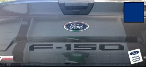 Miniatura 6 de 2018-2020 F150 Calcomanías de Inserción para Portón Trasero Letras Incrustaciones Hendiduras Adhesivos (Delgadas) para Ford F150 (2018-2020)